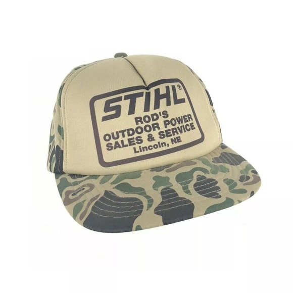 stihl camo hat